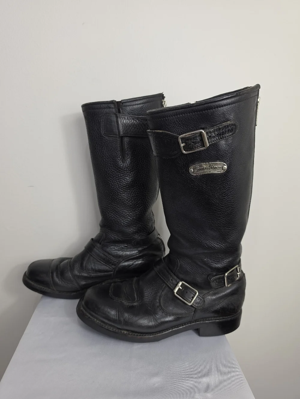 GASOLINA Classic Motorcycle Boots  Size 9US - Picture 5 of 14